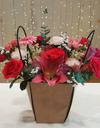 rose flowers basket