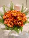 orange rose bouquet