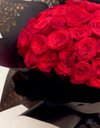 valentine red roses  bouquet